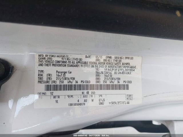 Ford Focus Se