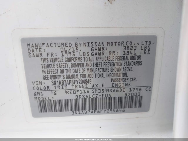 Nissan Sentra S
