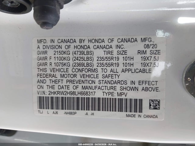 Honda CR-V Awd Touring