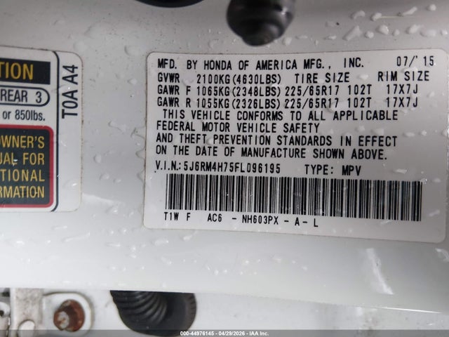 Honda CR-V Ex-l