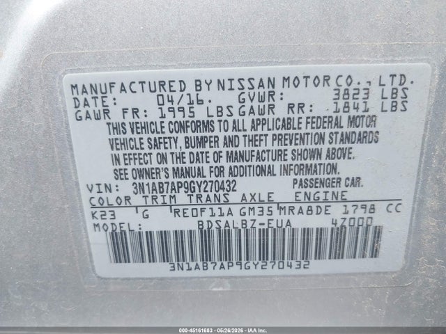 Nissan Sentra S