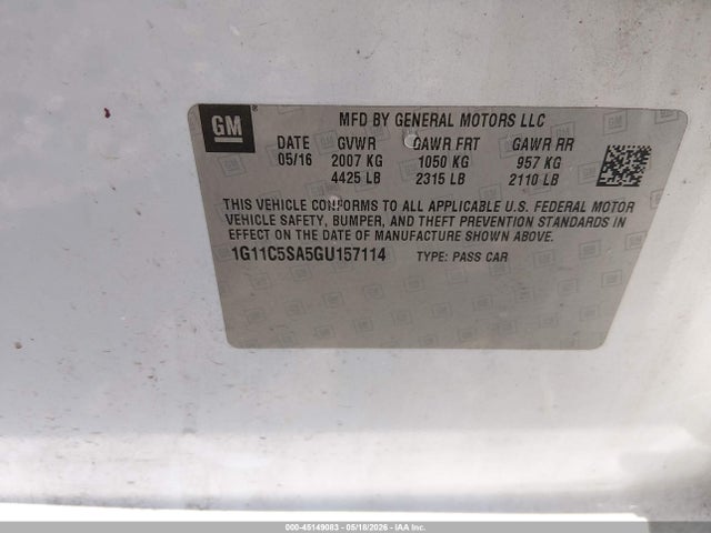 Chevrolet Malibu Lt