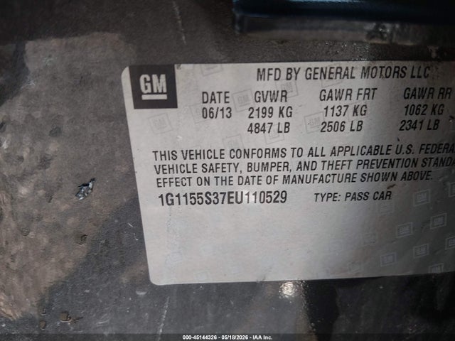 Chevrolet Impala 2lz