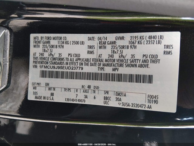 Ford Escape Titanium
