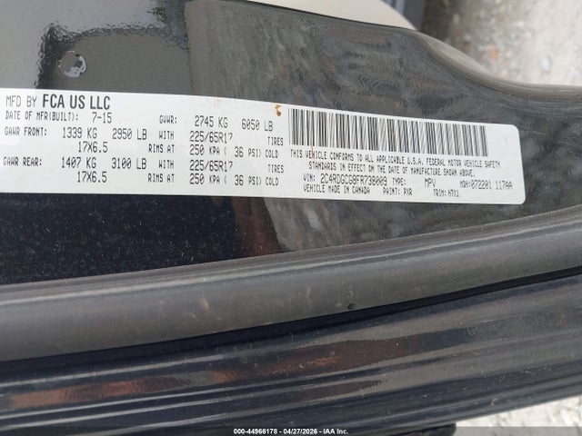 Dodge Grand Caravan Sxt