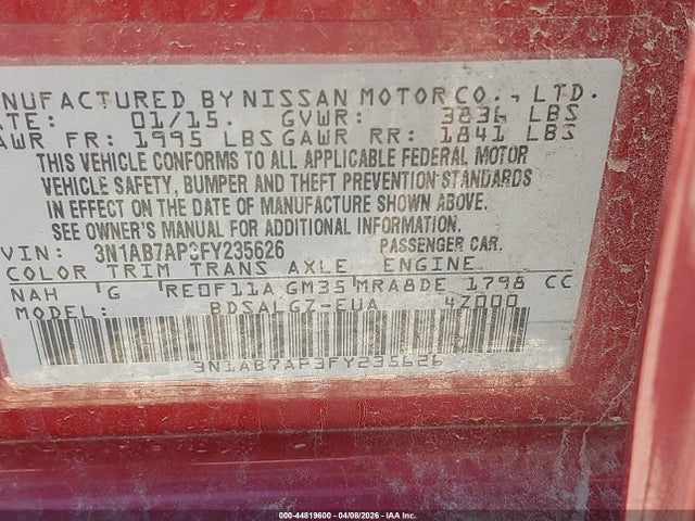 Nissan Sentra Sl