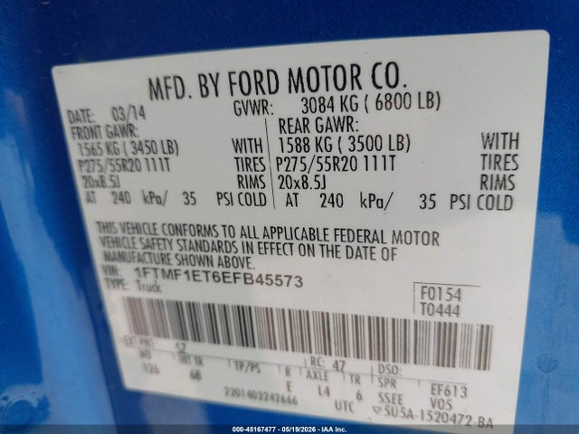 Ford F-150 Fx4 Tremor