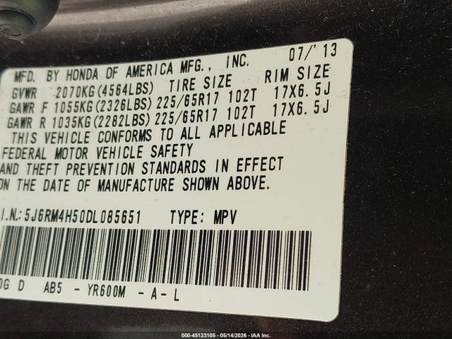 Honda CR-V Ex
