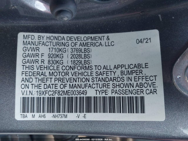 Honda Civic Sport
