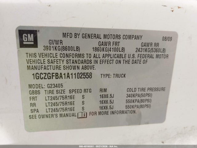 Chevrolet Express Work Van