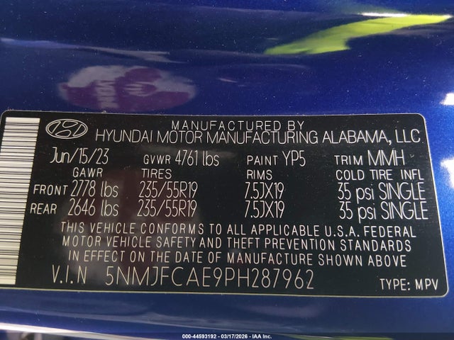 Hyundai TUCSON Sel