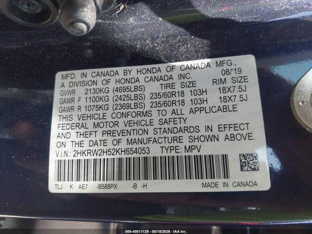 Honda CR-V Ex