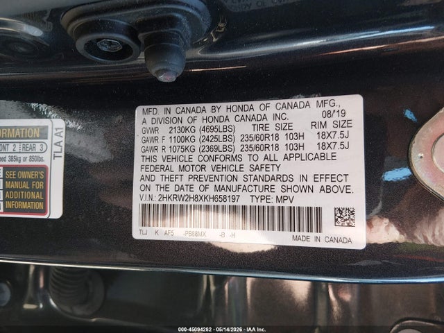 Honda CR-V Ex-l