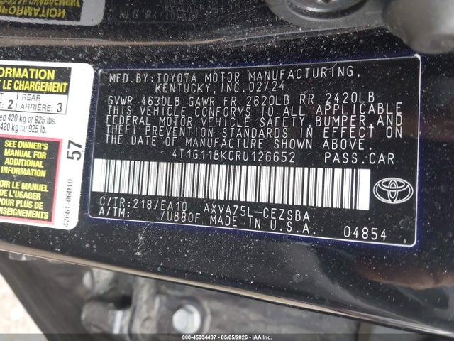 Toyota Camry Se