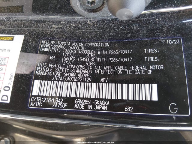 Toyota 4Runner Sr5 Premium