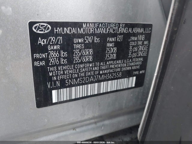 Hyundai SANTA FE Sel