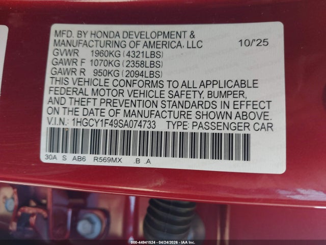 Honda Accord Se