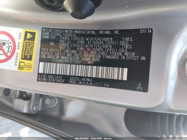 Toyota Highlander Xle V6