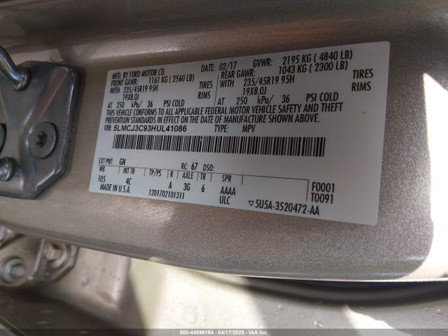 Lincoln MKC Reserve