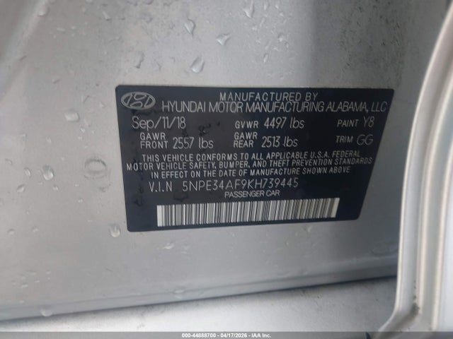 Hyundai SONATA Sel