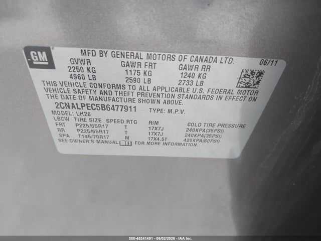 Chevrolet Equinox 2lt