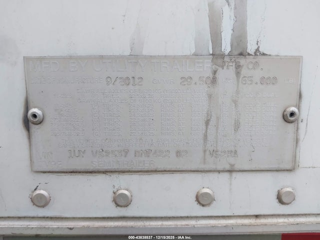 Utility Trailer Mfg Other