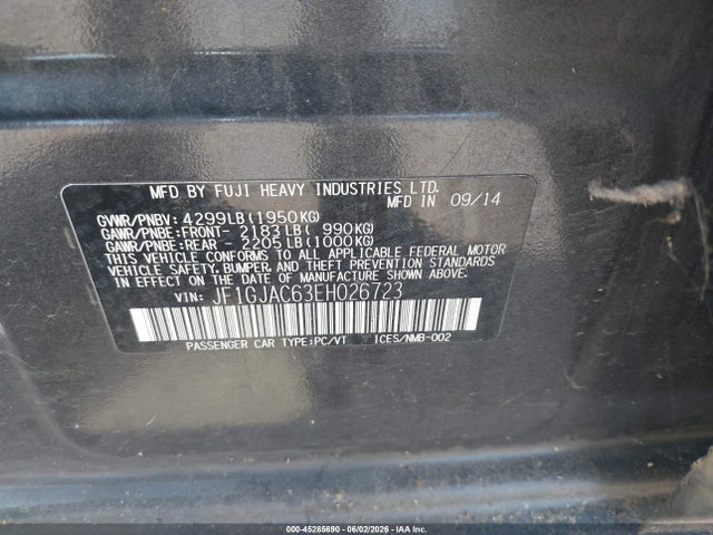 Subaru Impreza 2.0i Premium