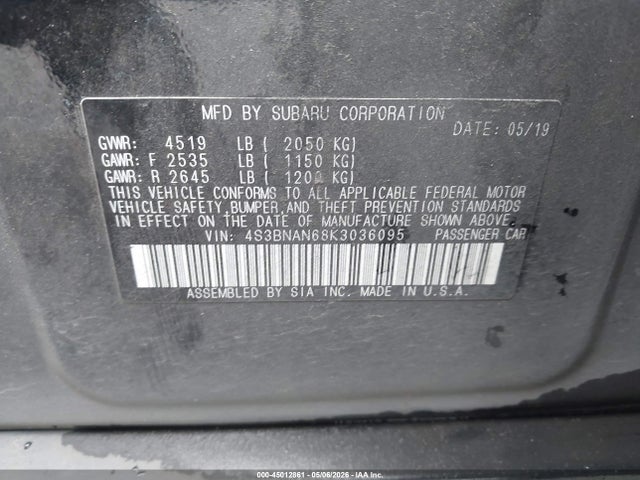 Subaru Legacy 2.5i Limited