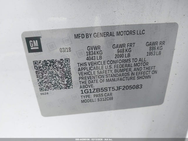 Chevrolet Malibu 1ls