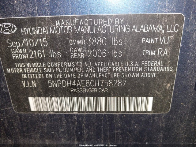 Hyundai ELANTRA Se