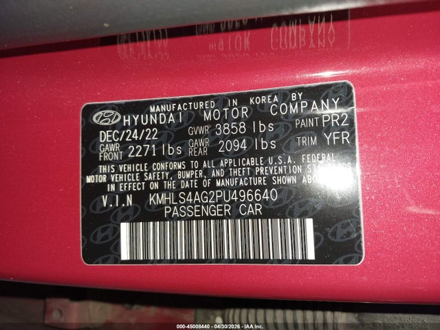 Hyundai ELANTRA Sel