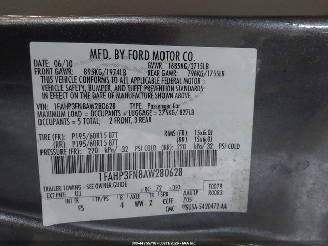 Ford Focus Se
