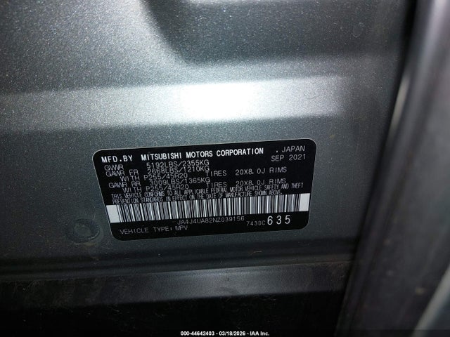 Mitsubishi Outlander Se 2.5 S-awc