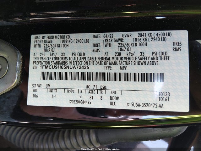 Ford Escape Sel