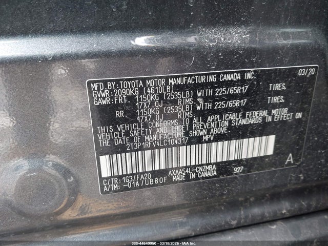 Toyota RAV4 Xle