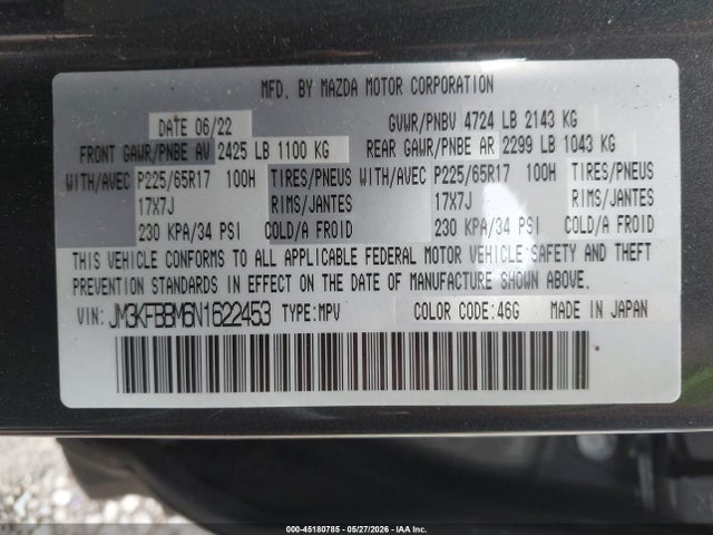 Mazda Cx 2.5 S Select