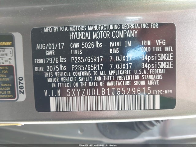 Hyundai SANTA FE 2.4l