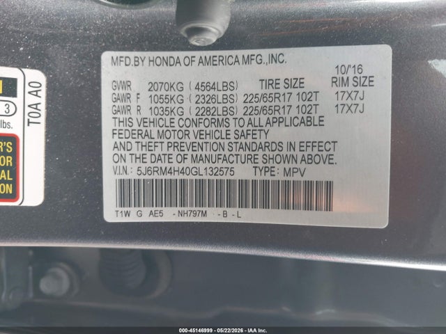 Honda CR-V Se