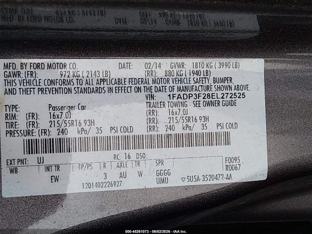 Ford Focus Se