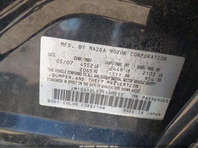 Mazda Mazdaspeed6 Sport