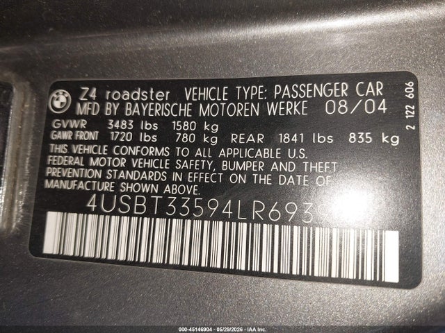 BMW Z Series 2.5i