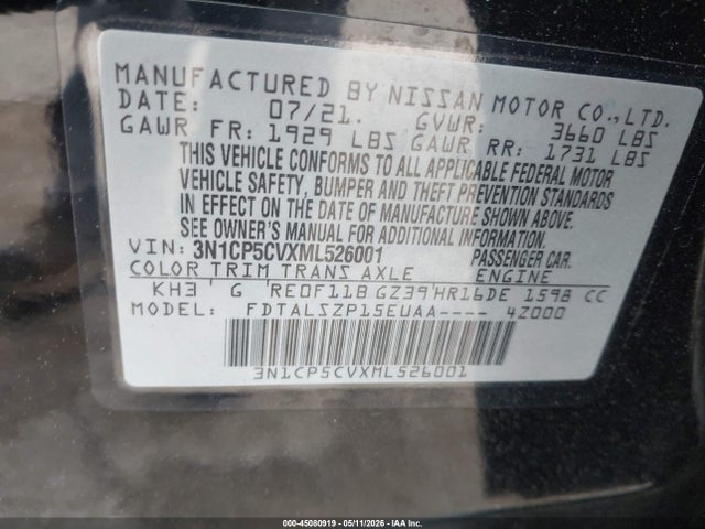 Nissan Kicks Sv Xtronic Cvt