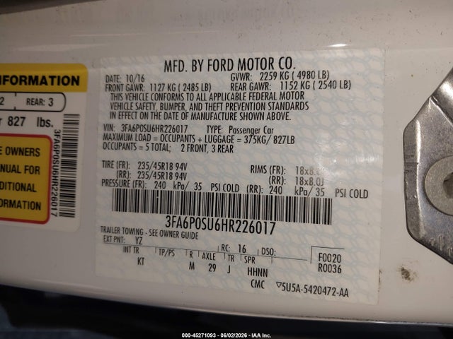 Ford Fusion Titanium