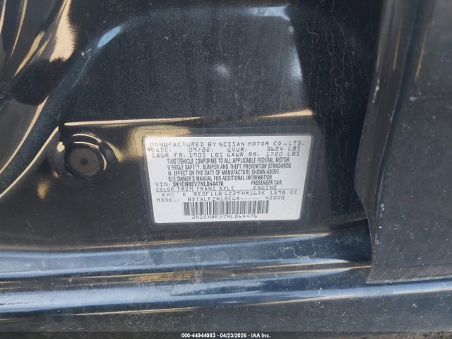 Nissan Versa 1.6 Sv Xtronic Cvt