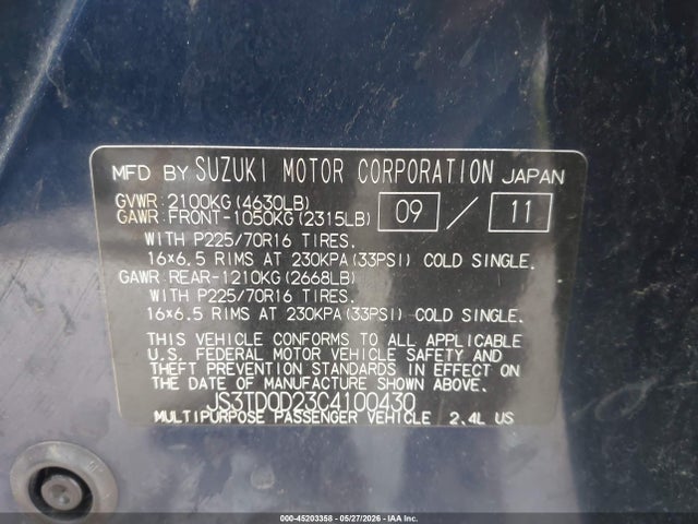 Suzuki Grand Vitara Premium