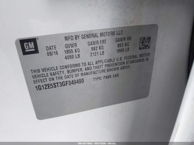Chevrolet Malibu 1lt