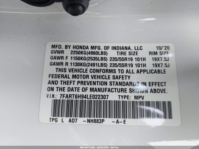 Honda CR-V Hybrid Touring