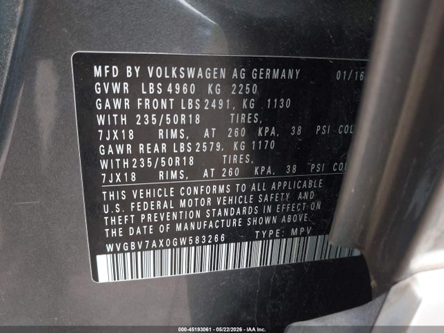 Volkswagen Tiguan Se
