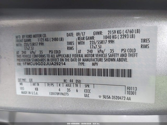 Ford Escape Se