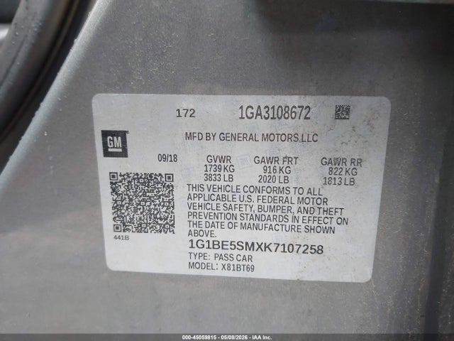 Chevrolet Cruze Lt